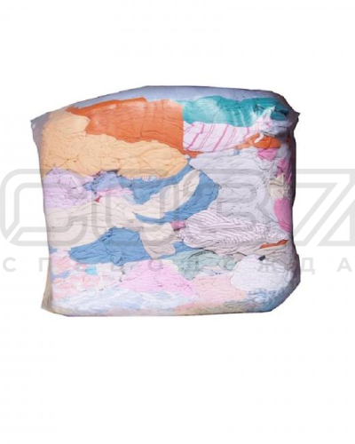 Ветошь трикотаж крупный (новый) 20-30 см