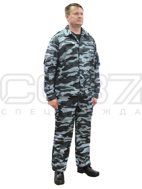 Костюм-рабочий-охранника-Рубикон-цв.кмф-серый-тк.грета-1